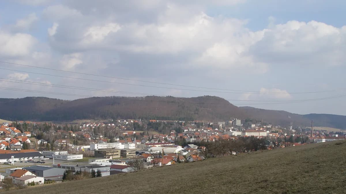 Stadtansicht von Burladingen