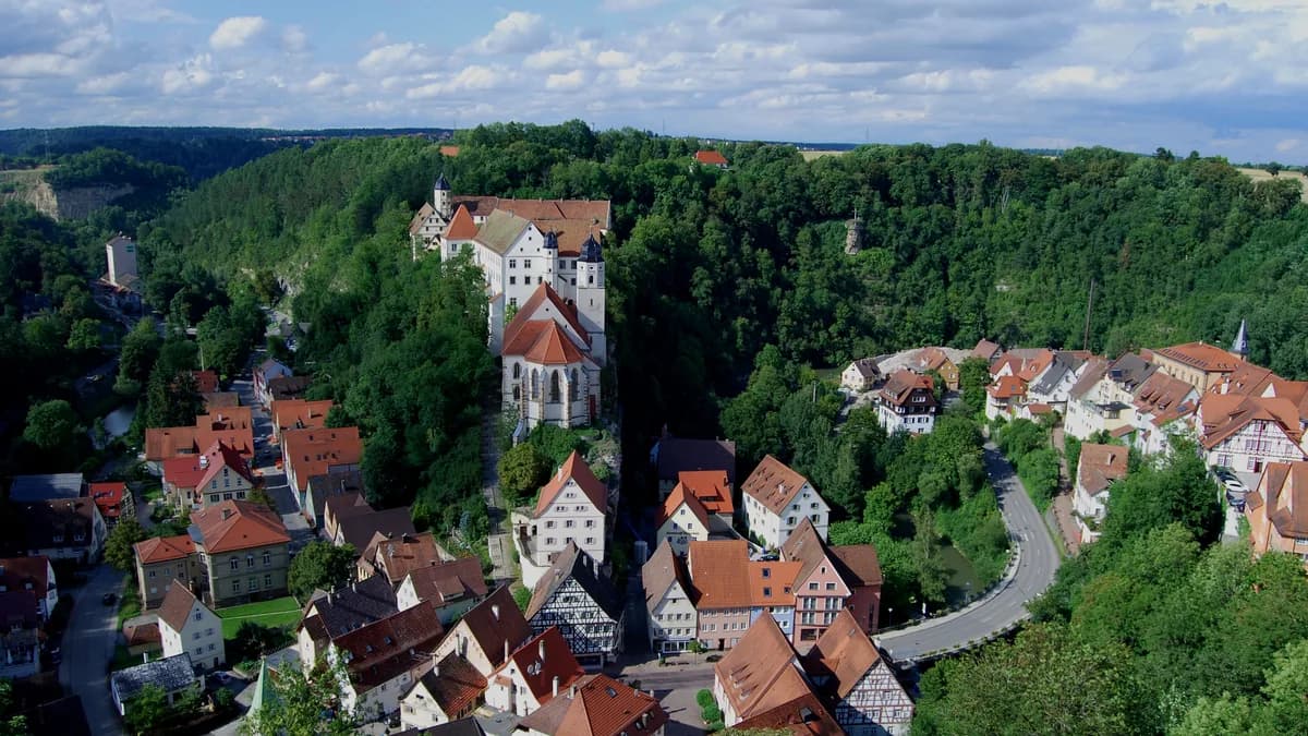 Stadtansicht von Haigerloch