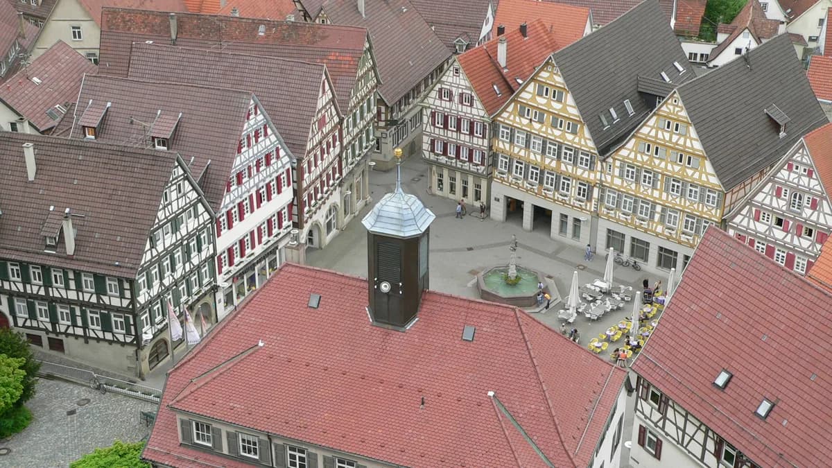 Stadtansicht von Herrenberg
