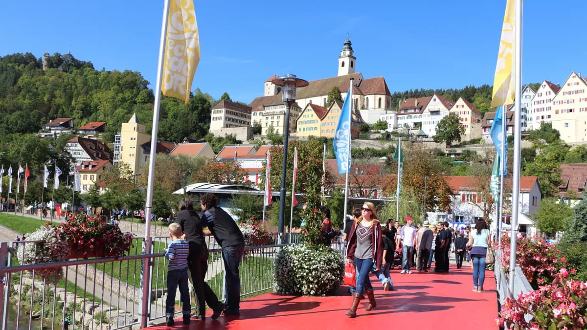Stadtansicht von Horb am Neckar
