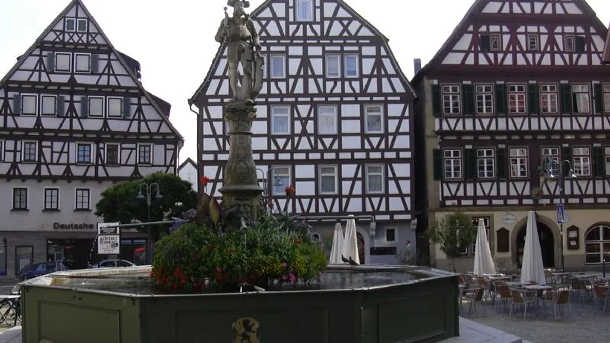 Stadtansicht von Leonberg
