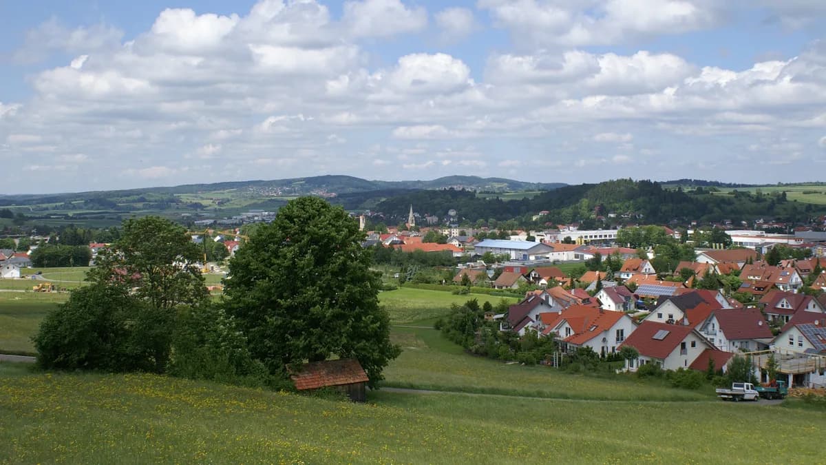 Stadtansicht von Münsingen