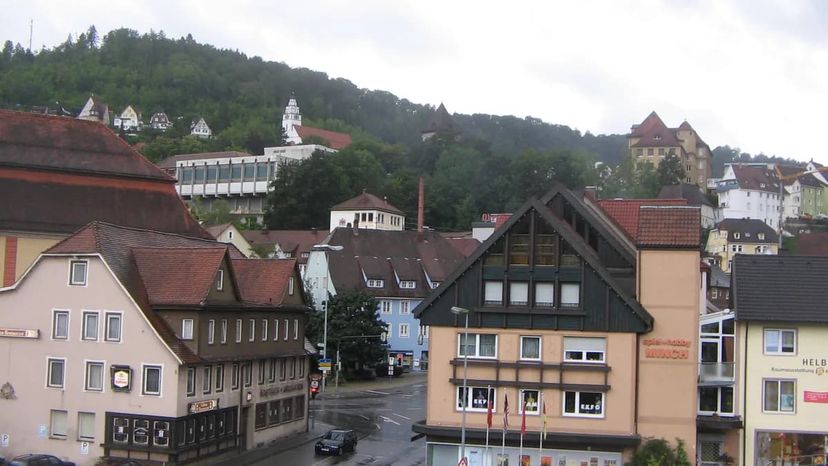Stadtansicht von Oberndorf am Neckar