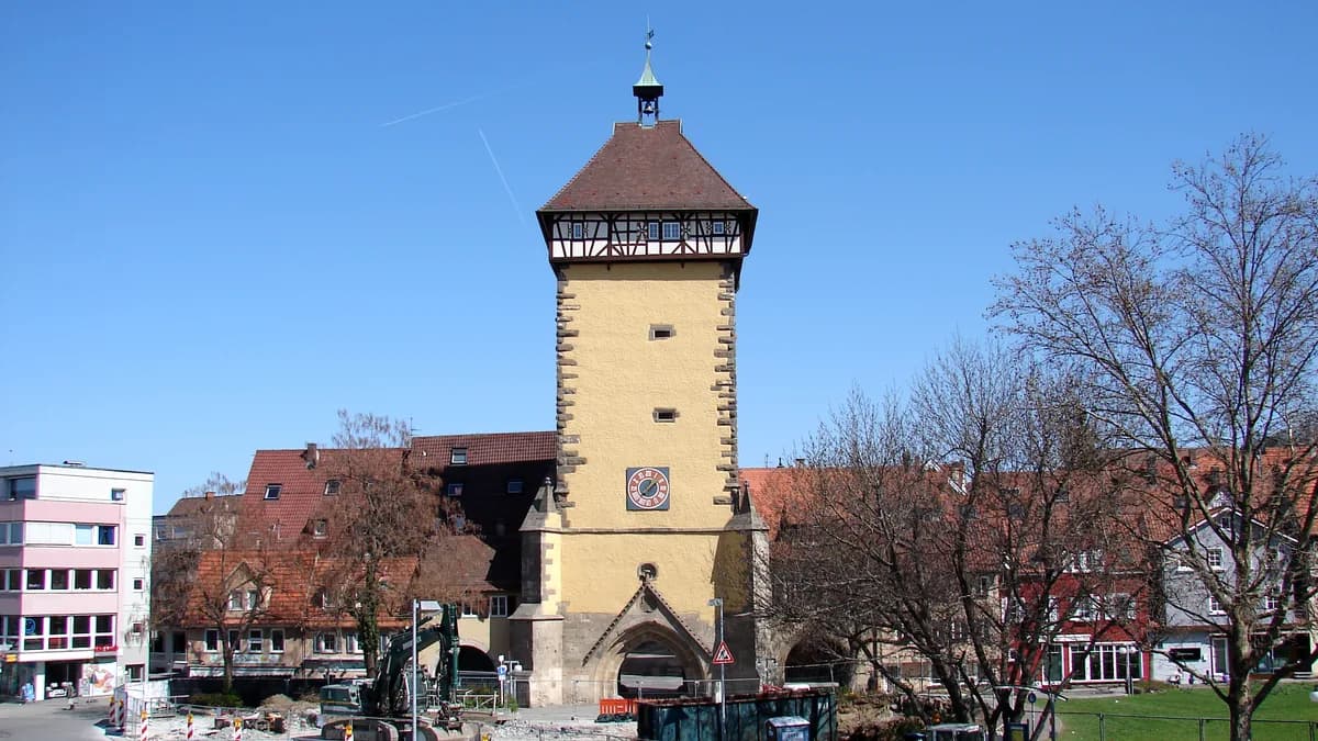 Stadtansicht von Reutlingen