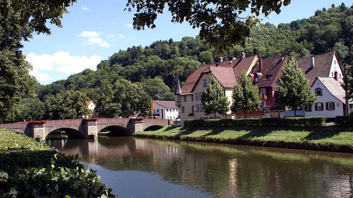 Stadtansicht von Sulz am Neckar