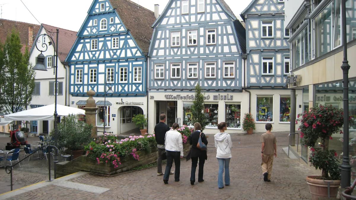 Stadtansicht von Waiblingen